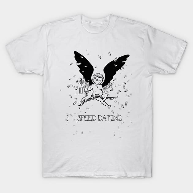 Cupid Loves Speed Dating T-Shirt by JSC